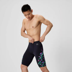 Men's Club Training Spliced Jammer Black/Green