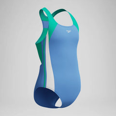 Girl's Infinity Splice One Piece Blue/Green