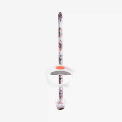 Adult Printed Bullet Head Snorkel Red/White