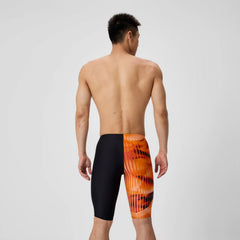Men's Club Training Printed Jammer Orange/Black