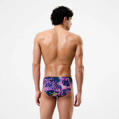 Men's Club Training Printed Brief Pink/Navy