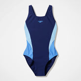 Women's Colorblock Muscleback One Piece Navy/Blue