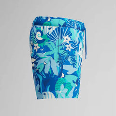 Men's Redondo Edge Printed Swim Shorts Blue