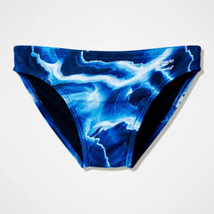 Men's Team Printed Brief Blue