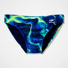 Men's Team Printed Brief Blue/Green