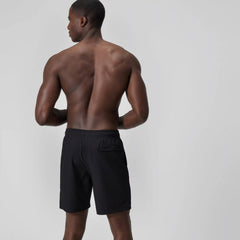 Men's Solid Volley Swim Trunks Black