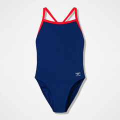 Women's Team EnduranceX Turnback One Piece Navy/Red