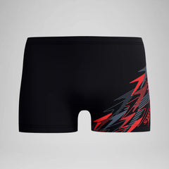 Men's Medley Logo Square Leg Black/Red