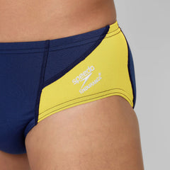 Men's Spark Splice Brief Gold