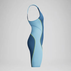 Female Fastskin HyperSpark Openback Kneeskin Blue