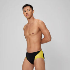 Men's Spark Splice Brief Yellow