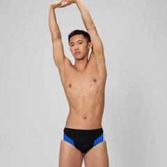 Men's Edge Splice Brief Blue