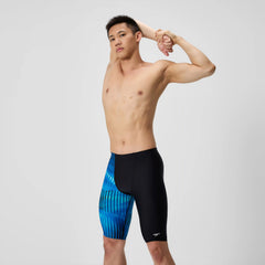 Men's Club Training Printed Jammer Blue/Black