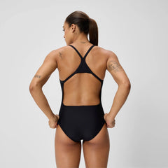 Women's Club Training Turnback One Piece Black