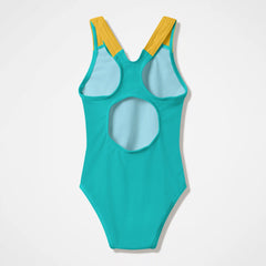 Infant Girls Medalist One Piece Turquoise