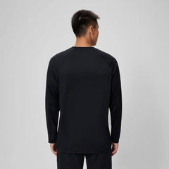 Men's Easy Long Sleeve Rashguard Black