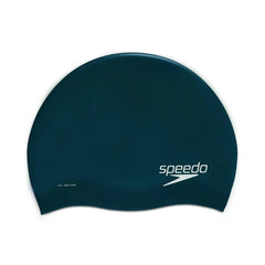 Adult Solid Silicone Cap Blue