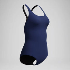 Women's Moderate Ultraback Long One Piece Navy