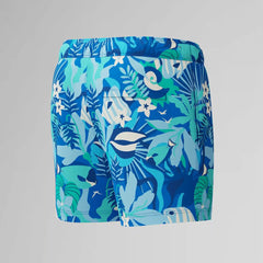 Men's Redondo Edge Printed Swim Shorts Blue