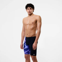 Men's Team Printed Jammer Purple