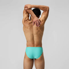 Men's Solid Beachstar Brief Blue