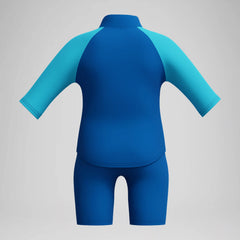 Boys' Learn to Swim Sun Protection Top & Short Blue