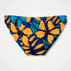 Men's The Speedo Printed Briefs Blue/Yellow