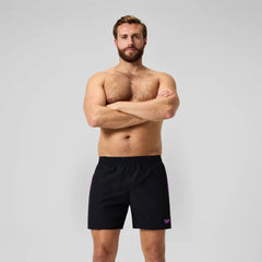 Men's HyperBoom Splice Swim Shorts Black/Pink