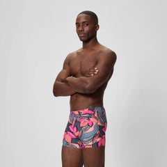 Men's Beachstar Printed Aquashorts Coral/Grey