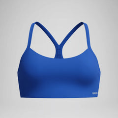 Women's Solid Racerback Bikini Top Blue