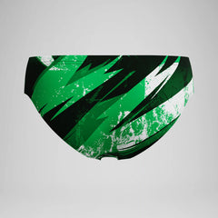 Boys Bolted Brief Green