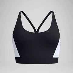 Women's Colorblock Bikini Top Black/White