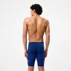 Men's Team Printed Jammer Red/White/Blue