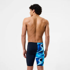 Men's Team Printed Jammer Blue