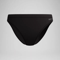 Women's Solid Classic Bikini Bottom Black