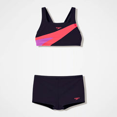 Girls Hyperboom Butterfly Back Two Piece Black/Red