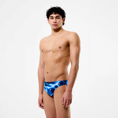 Men's Team Printed Brief Blue