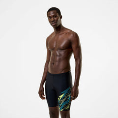 Men's Medley Logo Jammer Black/Green
