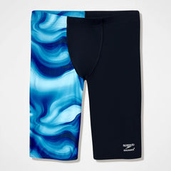 Men's Team Printed Jammer Blue