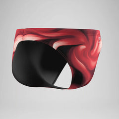 Men's Team Printed Brief Red