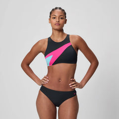 Women's Hyperboom Butterfly Back Two Piece Black/Pink