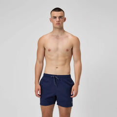 Men's Classic Solid Redondo Edge Volley Swim Trunks Navy