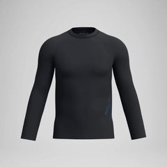 Men's Boom Solid Long Sleeve Rashguard Black