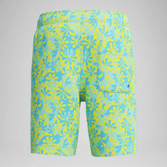 Boys Print Redondo Volley Swim Shorts Blue/Green