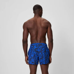 Men's Redondo Edge Printed Swim Shorts Navy/Blue