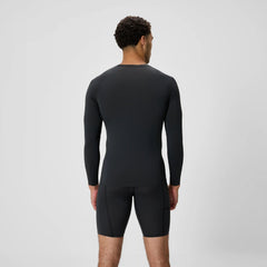 Men's Boom Solid Long Sleeve Rashguard Black