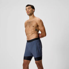Men's Swim Shorts with Jammer Gray/Black