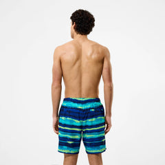 Men's Redondo Edge Printed Swim Shorts Navy