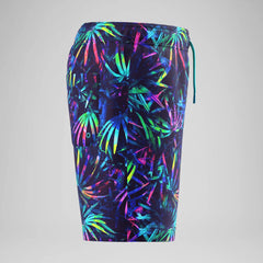Boys Printed Swim Shorts Navy