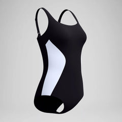 Women's Shaping Quantum Contour One Piece Black/White